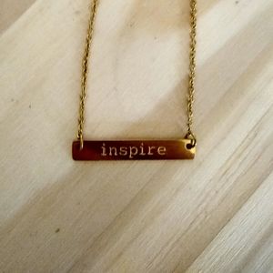 Gold Tag Necklace